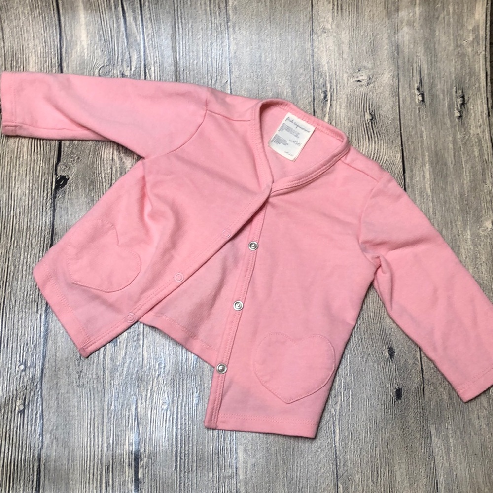 Pink sweater 3-6 months